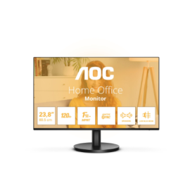 AOC | 24B3QA2 | 24 " | IPS | FHD | 16:9 | 120 Hz | 1 ms | 1920 x 1080 pixels | 300 cd/m² | HDMI port