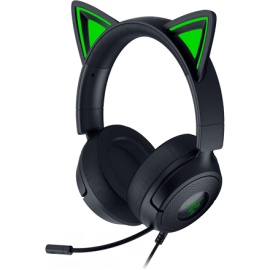 Razer Gaming Headset | Kraken Kitty V3 X | Wired | Over-Ear | Microphone | Black
