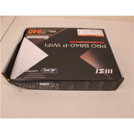 SALE OUT. MSI PRO B840-P WIFI | MSI PRO B840-P WIFI | Processor family AMD | Processor socket AM5 |