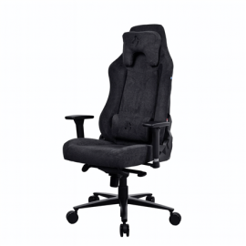 Arozzi Soft Fabric/Metal/Aluminium | Gaming Chair | Vernazza Soft Fabric | Pure Black