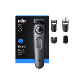 Braun Beard Trimmer | Series 3 BT3560 | Cordless | Number of length steps 40