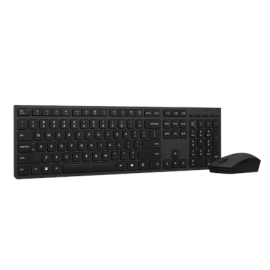 Lenovo Professional Wireless Rechargeable Combo Keyboard and Mouse | Keyboard and Mouse Set | Wirele