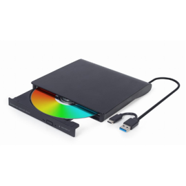 Gembird External USB DVD Drive | DVD-USB-031 | Interface USB Type-C (m)