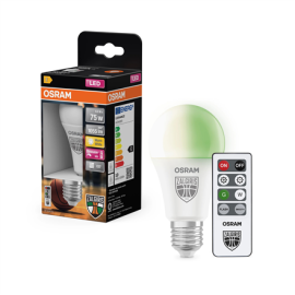 Osram Žalgiris Edition E27 1055lm LED Lamp with Remote | E27 | 9.5 W | 2700K warm white