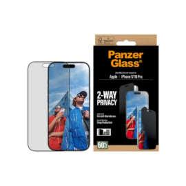 PanzerGlass Screen protector | Apple | iPhone 17/iPhone 16 Pro | Tempered Glass | Transparent | Ultr