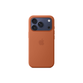 Apple iPhone 17 Pro Silicone Case with MagSafe – Terra Cotta | Apple