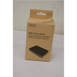 SALE OUT. Digitus USB 2.0 Hub 10-port | DA-70229 | DAMAGED PACKAGING