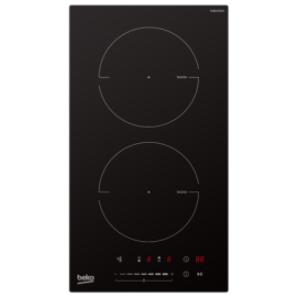 BEKO Hob | HDI32400TO | Induction | Number of burners/cooking zones 2 | Touch control | Timer | Blac