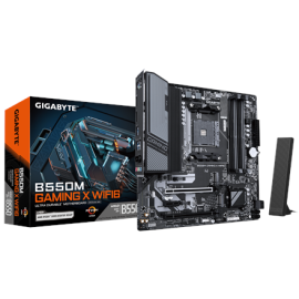 Gigabyte B550M GAMING X WIFI6 | Processor family AMD | Processor socket AM4 | DDR4 DIMM | Supported