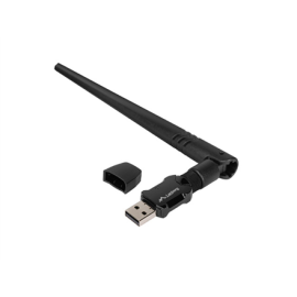 Lanberg USB Adapter Wireless Network Card NC-0900-WIE USB 2.0 Dual Band AX900 1X EXT Antenna
