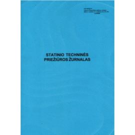 Statinio techninės priežiūros žurnalas  0720-045