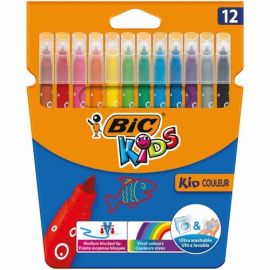 Bic Spalvoti flomasteriai Kids Couleur 12 spalvų rinkinys 103226