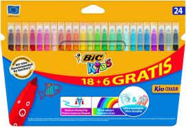 Bic Spalvoti Flomasteriai Kids Couleur 24 spalvų rinkinys 103240