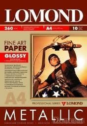 Fotopopierius Lomond Fine Art Paper Gallery Metallic Blizgus 260g/m2 A4, 10 lapų