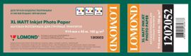 Fotopopierius Lomond XL Photo Paper Matinis 105 g/m2 914mm*45m