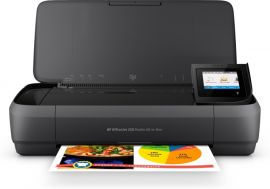 HP OfficeJet 250 Mobile All-in-One Spausdintuvas rašalinis Colour MFP A4 10 ppm USB Wi-Fi Bluetooth