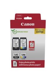 Canon PG-545/CL-546 (8287B008) Rašalinių kasečių komplektas, BK/CMY