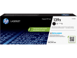HP 139X (W1390X) kasetė lazeriniams spausdintuvams, Juoda (4000 psl.)