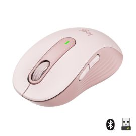 Pelė belaidė Logitech Signature M650 (910-006254) RF Wireless+Bluetooth Optical 2000 DPI, Rose