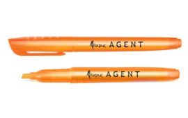 Teksto žymeklis Forpus Agent, 1-4 mm, oranžinis