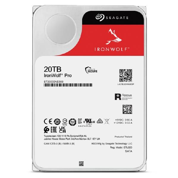 HDD SEAGATE IronWolf Pro 20TB – 4