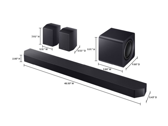 SAMSUNG HW-Q990H/EN Soundbar – 3