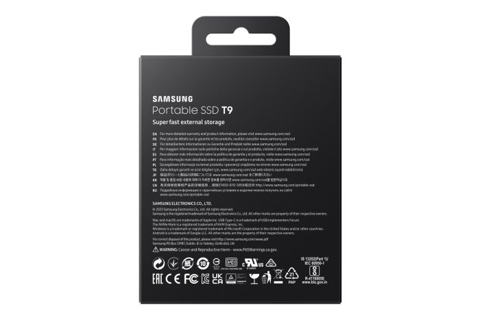 External SSD SAMSUNG T9 4TB – 9