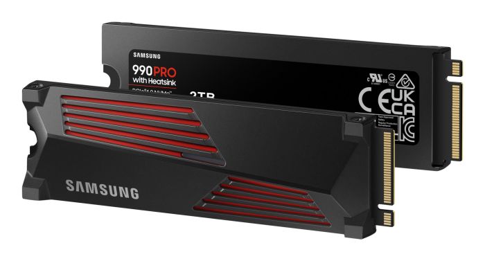 SSD SAMSUNG 990 PRO with Heatsink 2TB – 7