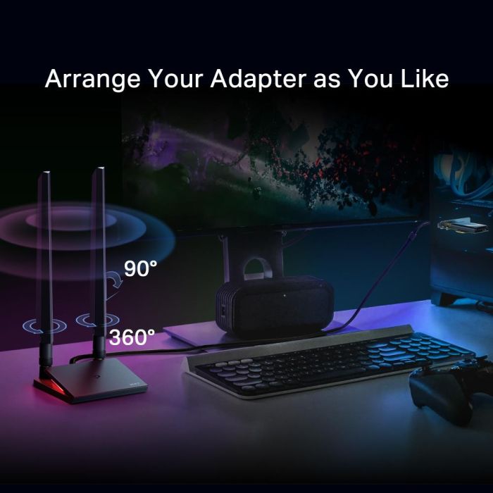 WRL ADAPTER 9300MBPS WI-FI 7/ARCHER TBE550E TP-LINK – 7