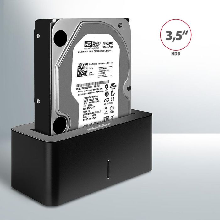 HDD ACC DOCK STATION USB3.2/2.5"/3.5" SATA ADSA-SN AXAGON – 2