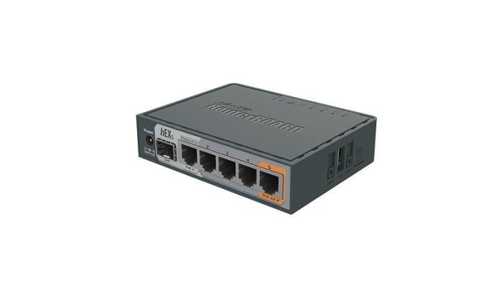 NET ROUTER 10/100/1000M 5PORT/HEX S RB760IGS MIKROTIK – 2