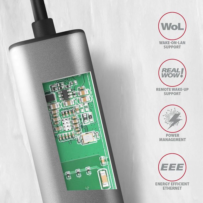 NET ADAPTER USB-C 2.5G/ADE-25RC AXAGON – 9