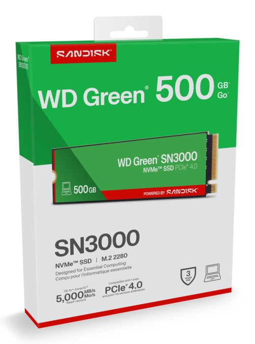 SSD SANDISK 150xTBW rating M.2 500GB – 5