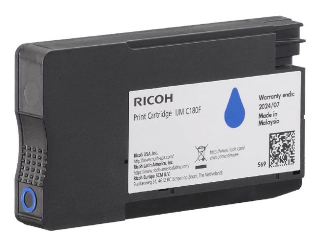 Ricoh IJM C180F (408518) Lazerinė kasetė, Žydra – 3