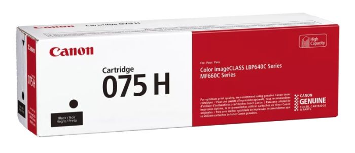 Canon CRG 075H BK (6369C002) Lazerinė kasetė, Juoda – 4