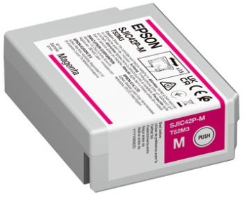 Epson SJIC42P-M (C13T52M340) Rašalinė kasetė, Purpurinė – 2