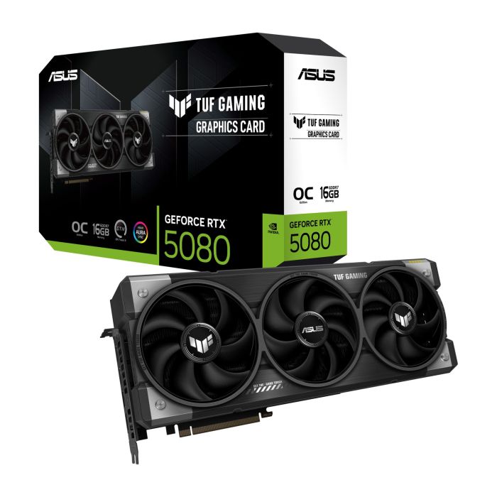 Graphics Card ASUS NVIDIA GeForce RTX 5080 GDDR7 16GB – 11