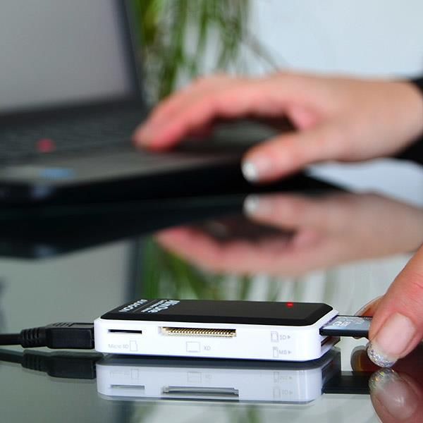 MEMORY READER MINI 5-SLOT/USB2.0 0.1M CRE-X1 AXAGON – 10