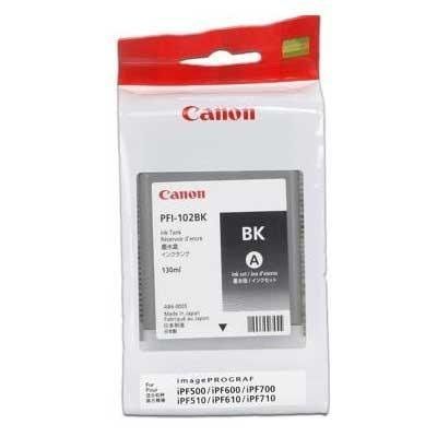 Canon PFI-102BK (0895B001) Rašalinė kasetė, Juoda (SPEC) – 2