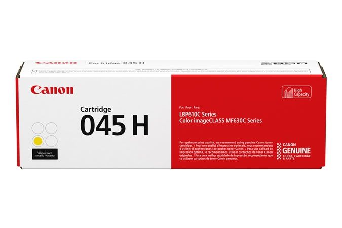 Canon CRG 045H (1243C002) Lazerinė kasetė, Geltona – 2