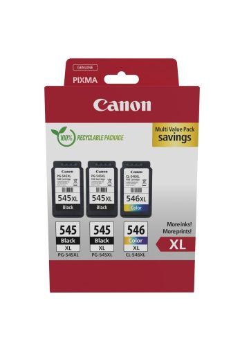 Canon PG-545XL/CL-546XL (8286B013) Rašalinių kasečių komplektas, BK/CMY – 6