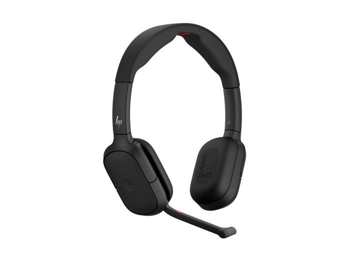 HP Poly Focus 625 Headset + Charge Stand – 7