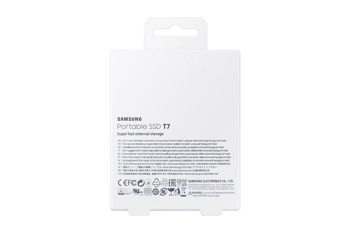 External SSD SAMSUNG T7 1TB – 9