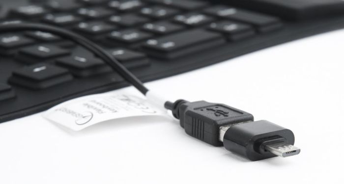 KEYBOARD FLEXIBLE USB ENG/BLACK KB-109F-B GEMBIRD – 5