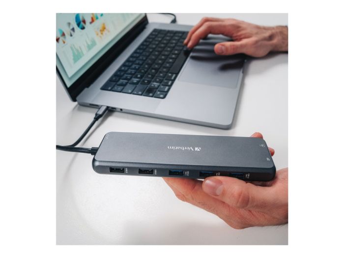 VERBATIM USB-C Pro Multiport Hub 13 Port – 5