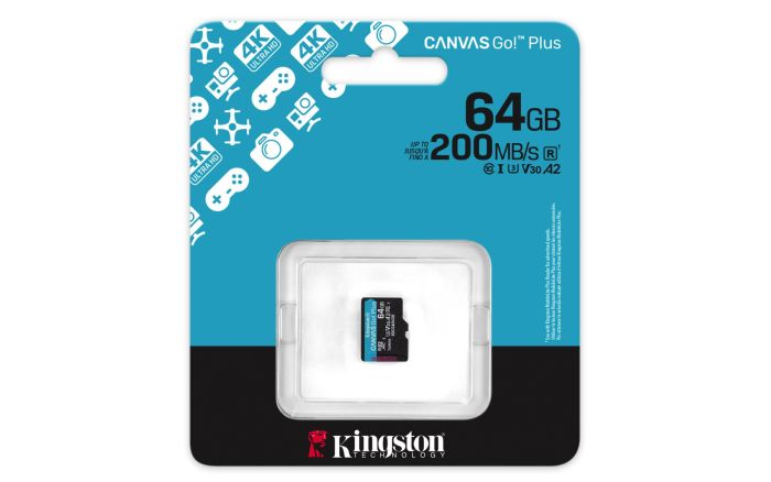 MEMORY MICRO SDXC 64GB UHS-I/1PACK SDCG4/64GBSP KINGSTON – 3