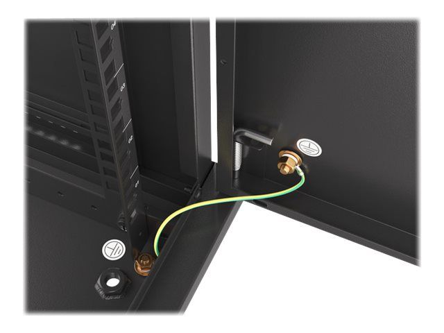 LANBERG Wall mount 19i 12U 600x600 black – 7