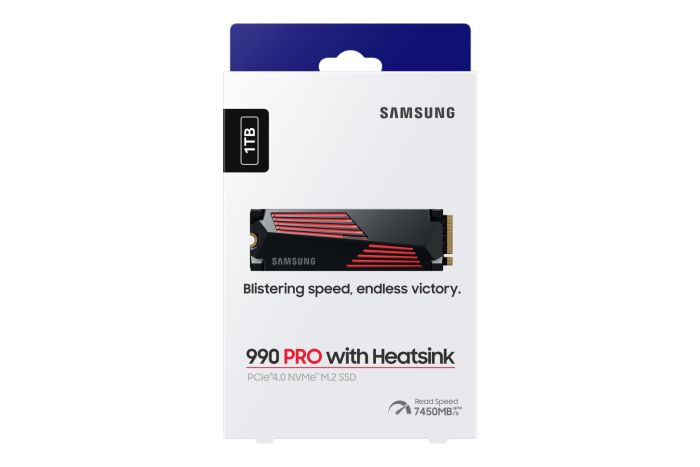 SSD SAMSUNG 990 PRO with Heatsink 1TB – 8