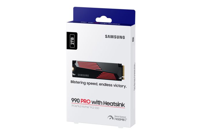 SSD SAMSUNG 990 PRO with Heatsink 2TB – 10