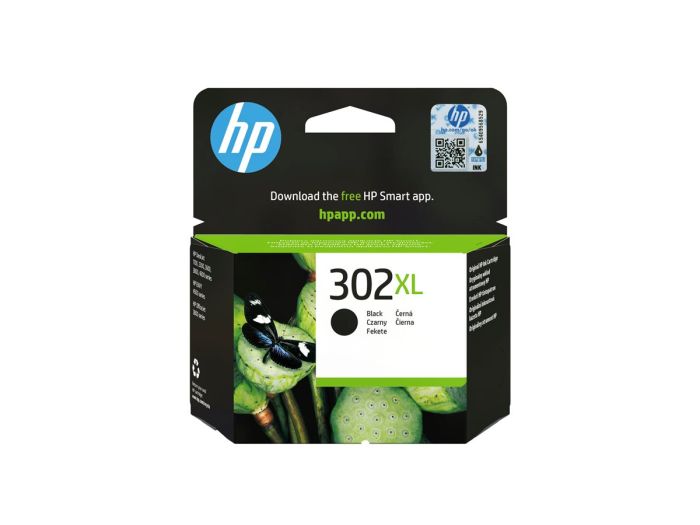 HP 302XL High Yield Black Original Ink C